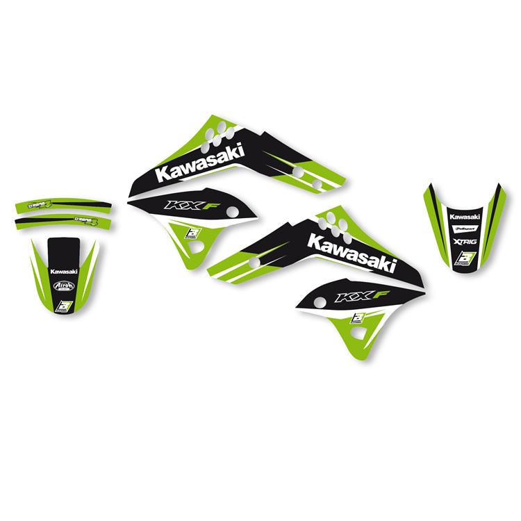 Kit grafiche Kawasaki KX 250 F (2006-2008) Dream 4