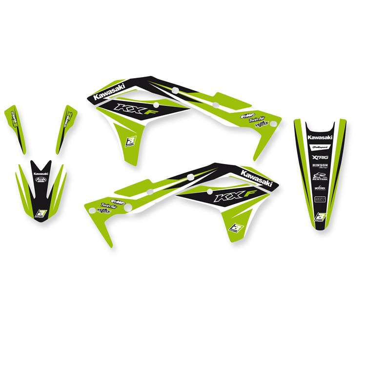 Kit grafiche Kawasaki KX 250 F (2017-2020) Dream 4