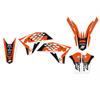 Kit grafiche KTM 125 SX (07-10) Dream 4 in Adesivi