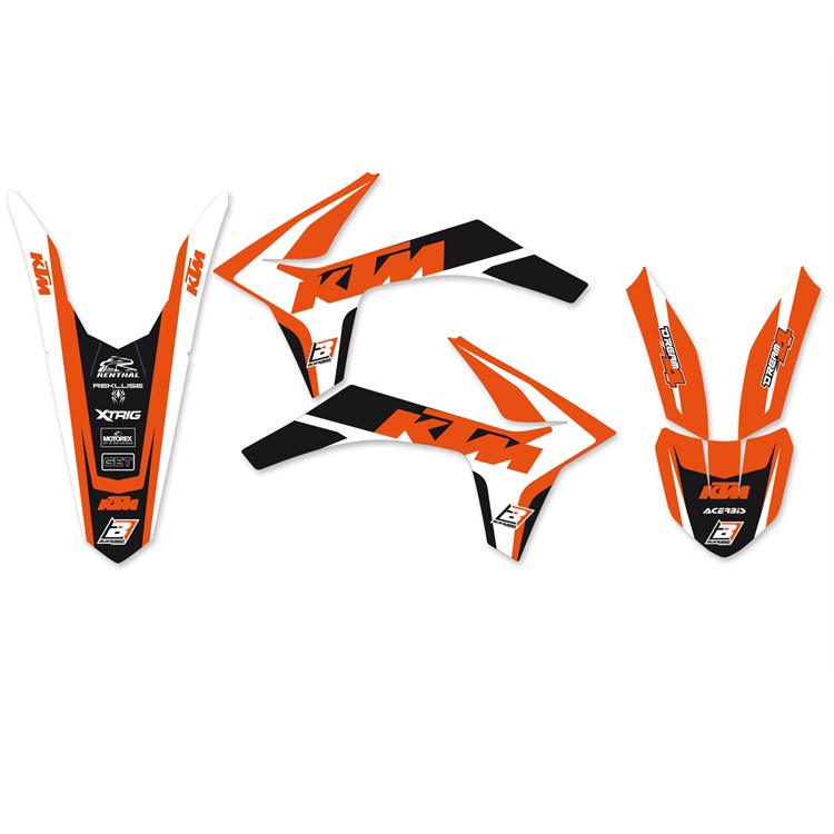 Kit grafiche KTM 250 EXC-F (2012-2013) Dream 4