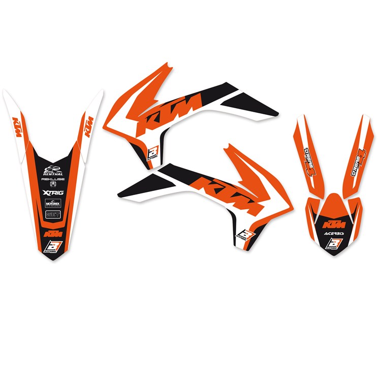 Kit grafiche KTM 500 EXC-F (2014-2016) Dream 4