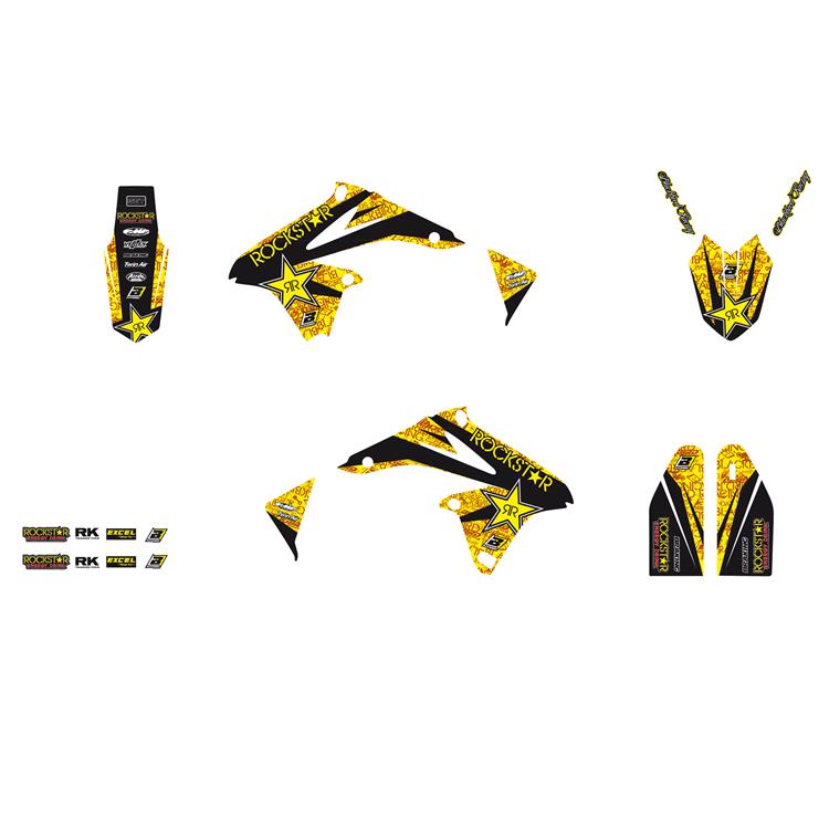 Kit grafiche Suzuki RMZ 250 (10-18) Rockstar Energy