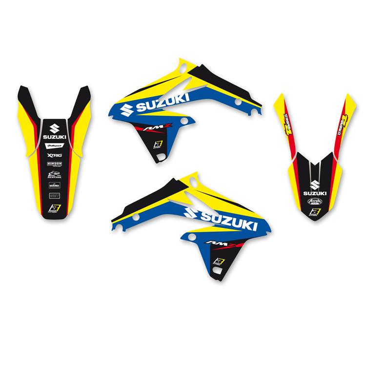 Kit grafiche Suzuki RMZ 450 (08-17) Dream 4