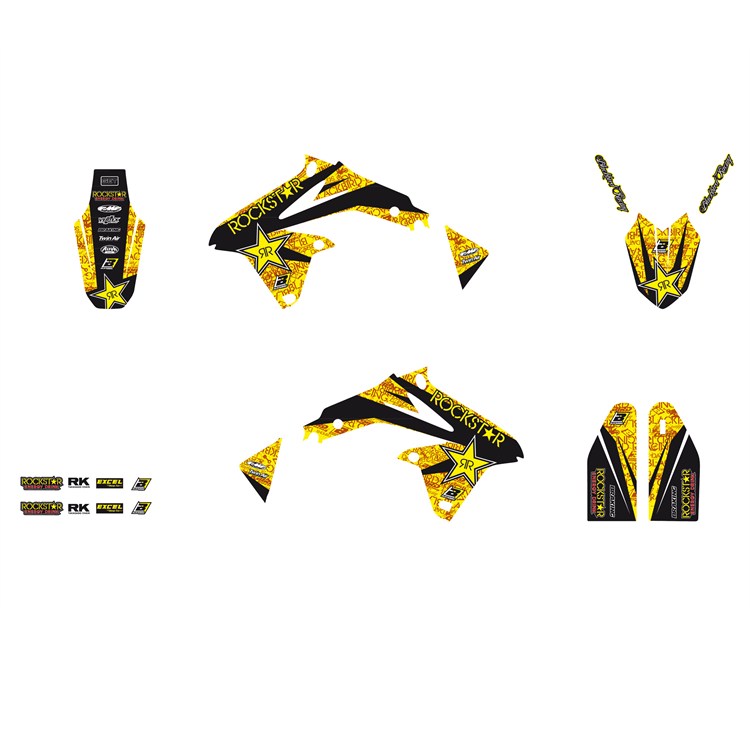 Kit grafiche Suzuki RMZ 450 (2008-2017) Rockstar Energy
