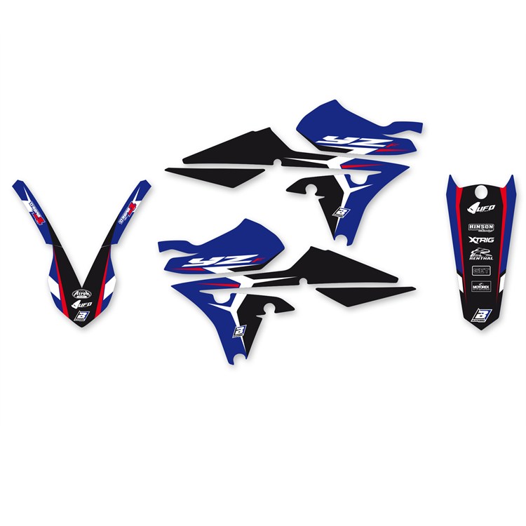 Kit grafiche Yamaha YZ 250 F (2014-2018) Dream 4