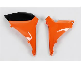 coperchio cassa filtro ktm 250 sx f 11 12 arancione e nero