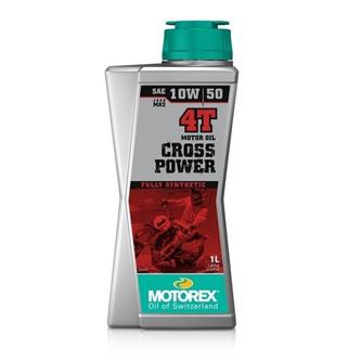 olio motore sintetico motorex cross power 10w50 4t
