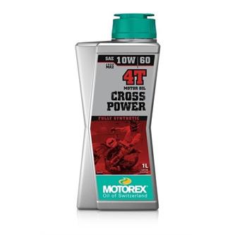 olio motore sintetico motorex cross power 10w60 4t