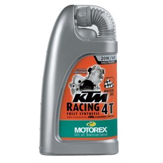 olio motore sintetico motorex ktm racing 4t 20w60 racing
