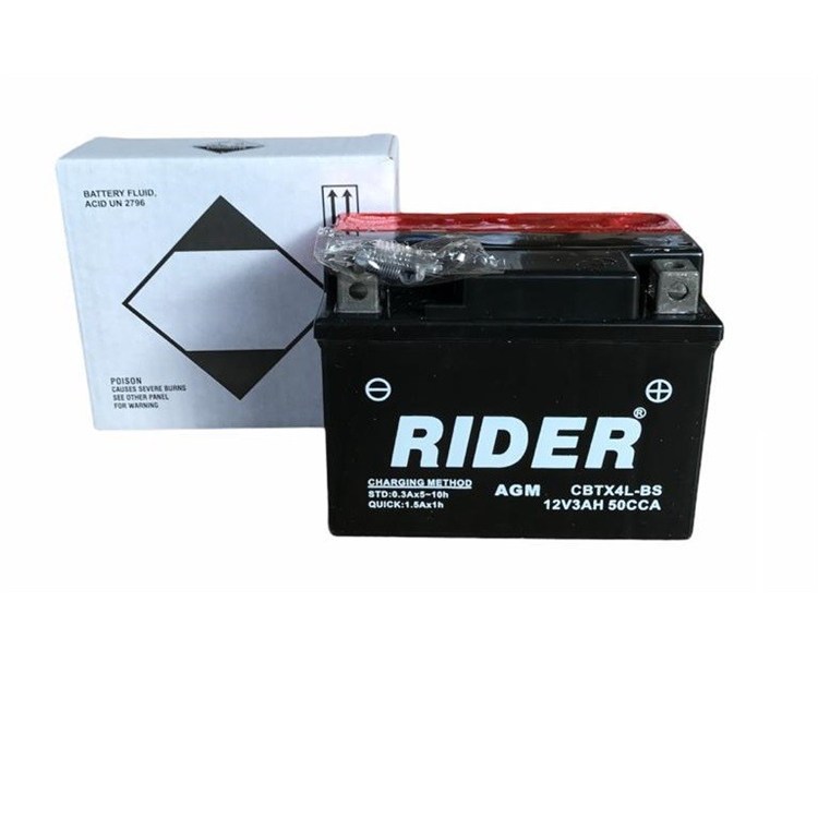 Batteria KTM 350 SX-F (2011-2015) Rider [Yuasa code YTX4L-BS]