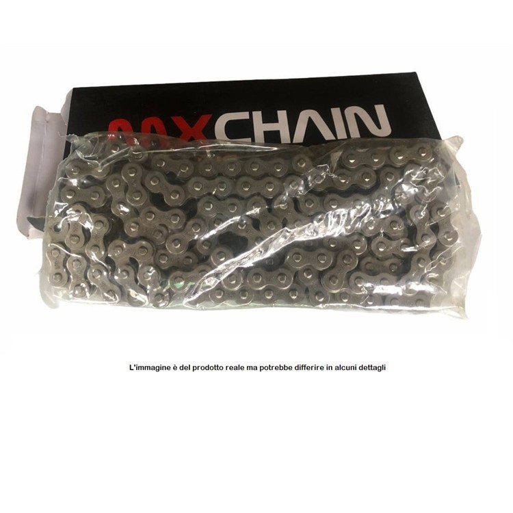 Catena MX CHAIN 520 enduro con x-ring 120 maglie - Nero