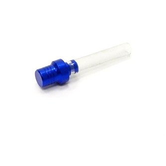 tubo sfiato pitbike blu