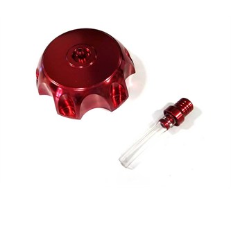 tappo serbatoio rosso alluminio anodizzato