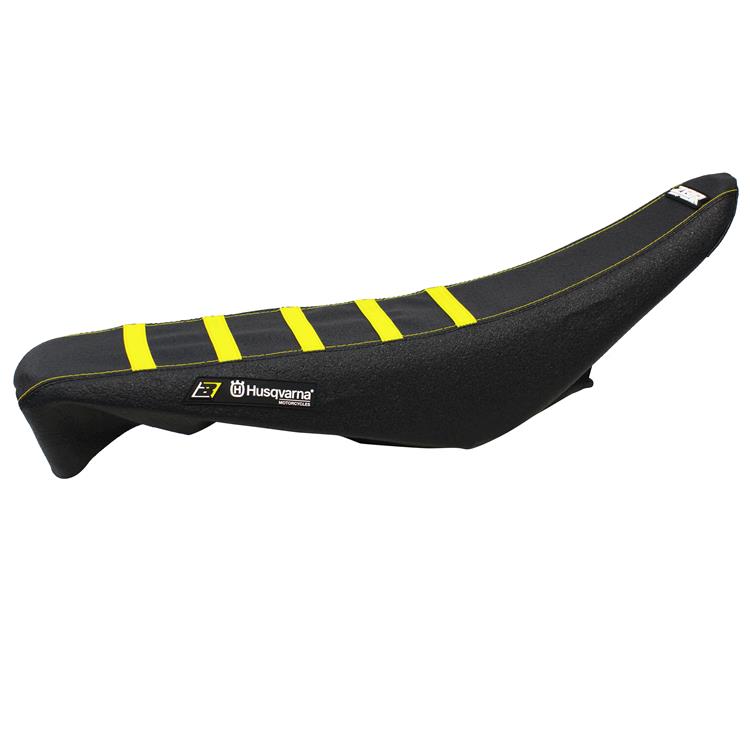 Coprisella Blackbird Husqvarna 125 TE (2014-2016) zebra Nero e giallo