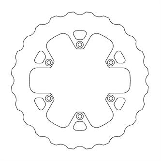 disco freno moto master nitro ktm 250 exc f 07 20 posteriore pieno