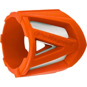 protezione silenziatore 2t versione grande arancione