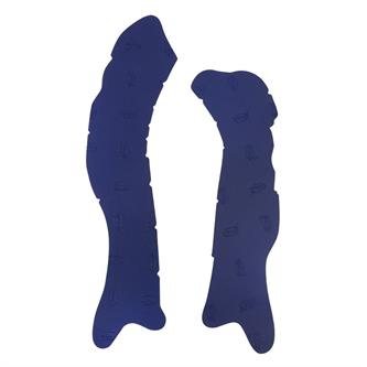 paratelaio adesivo in gomma vibram per husqvarna 250 te 17 19 blu