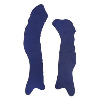 paratelaio adesivo in gomma vibram per husqvarna 300 te 17 19 blu
