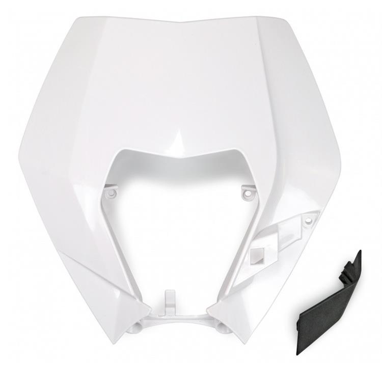 Portafaro anteriore KTM 350 EXC-F (12-13) bianco*