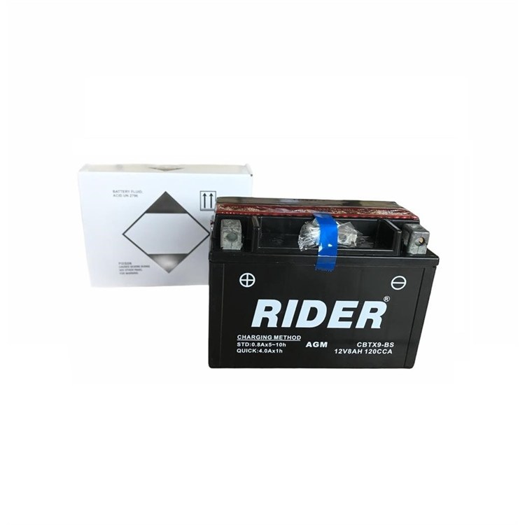 Batteria Rider CBTX9BS HONDA FX Vigor 650cc (1999-2000) [Yuasa code YTX9-BS]