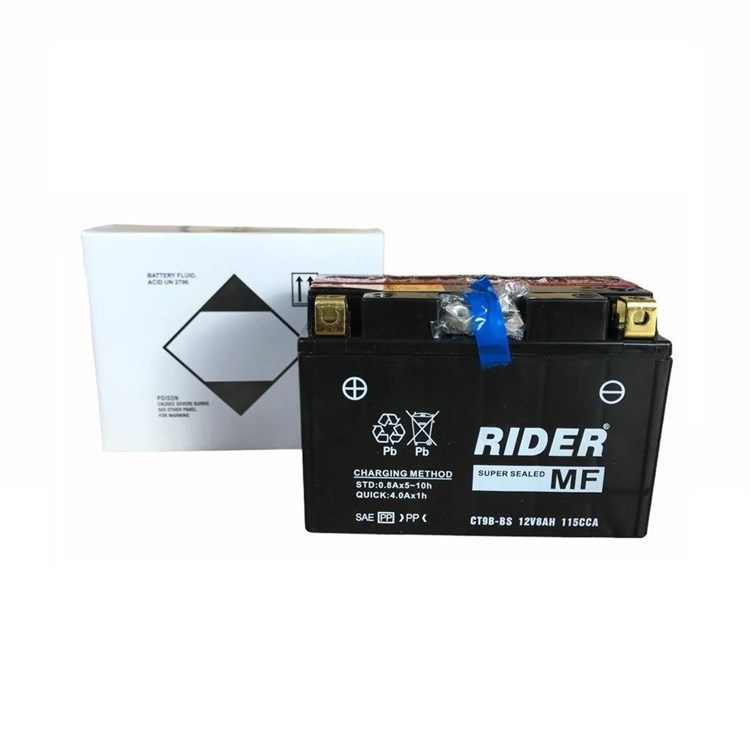 Batteria Rider CT9BBS YAMAHA XP T-Max 500cc (2001-2003) [Yuasa code YT9B-BS]