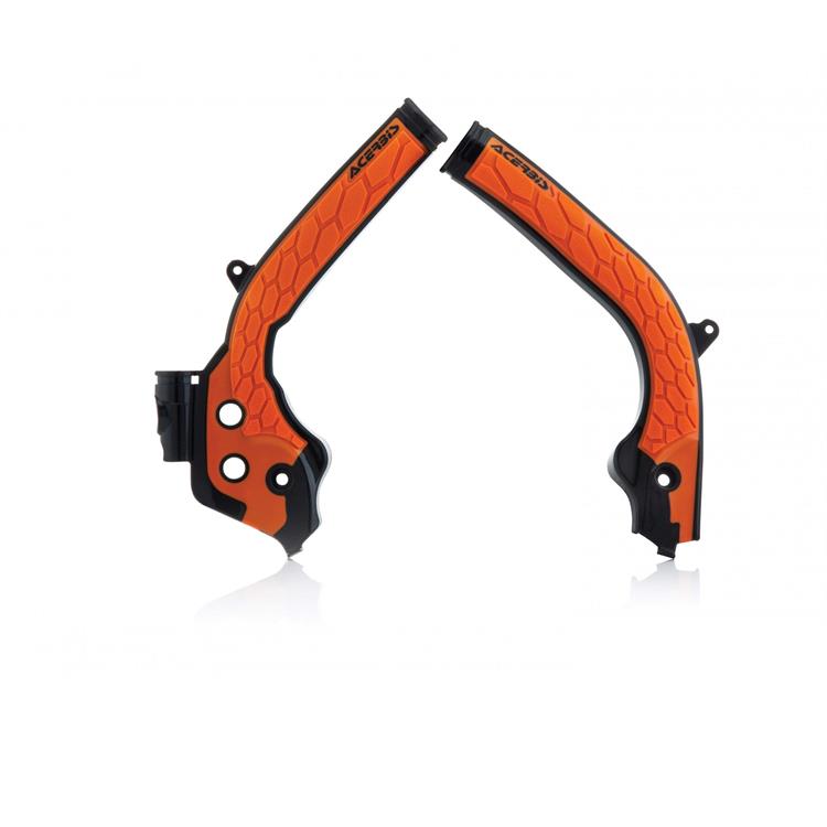 Protezioni telaio Acerbis X-GRIP Husqvarna 300 TE (2017-2019) Arancione