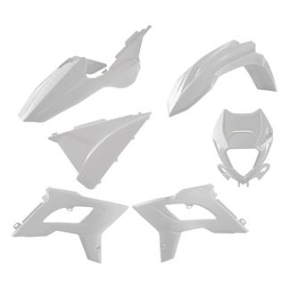 kit plastiche polisport restyling beta rr 250 2t 18 19 bianco