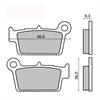 Pastiglie ceramiche RMS Yamaha YZ 450 F (2003-2022) posteriori  in Freni