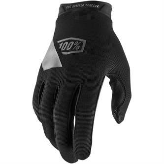 guanti cross ragazzo 100 i track nero