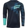 Maglia Cross Adulto THOR SECTOR BIRDROCK Blu Notte Celeste in Abbigliamento
