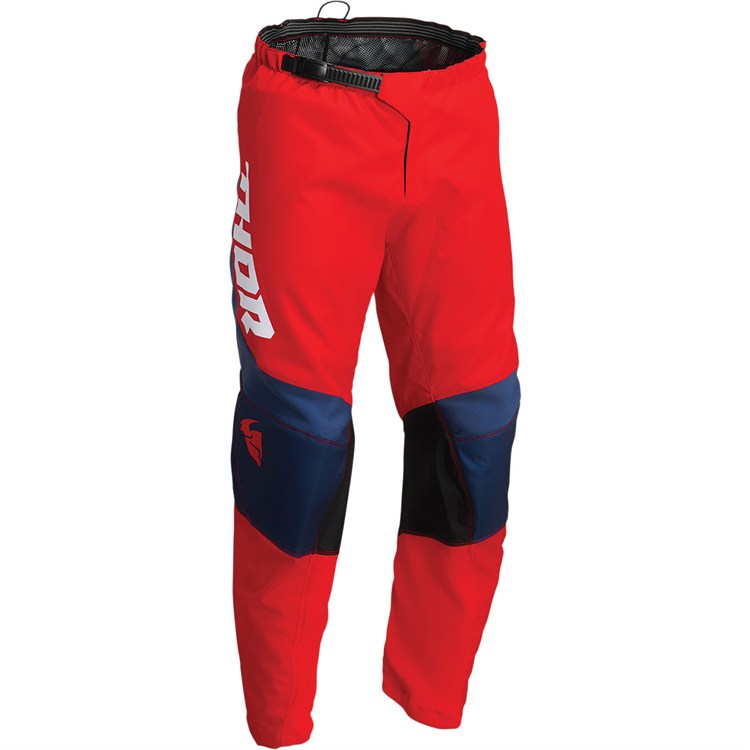 Pantaloni Cross Adulto THOR SECTOR CHEV Rosso Blu