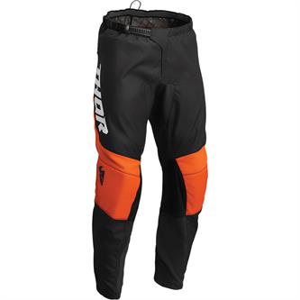 pantaloni adulto cross thor sector chev nero arancio