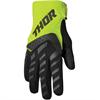 Guanti cross bambino THOR SPECTRUM Giallo Fluo Nero in Abbigliamento
