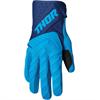 Guanti cross bambino THOR SPECTRUM Azzurro Blu Marino in Abbigliamento