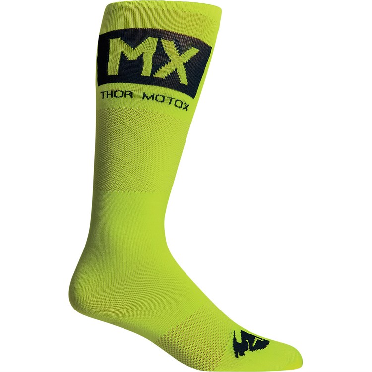 Calzino Sottostivale Bambino THOR MX COOL SOCK Giallo Fluo