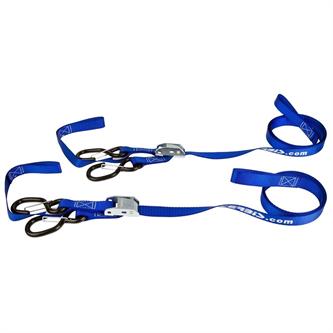 coppia cinghie fermamoto acerbis blu