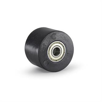rullino scorri catena nero diametro esterno 42 mm attacco 8 mm larghezza 29 mm