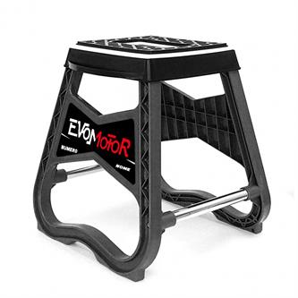 cavalletto centrale fisso nero personalizzabile