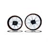 Set Cerchi 17/14 Perno ruota 15MM RACING 4 Arancio in Cerchi e Gomme