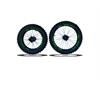 Set Cerchi + Gomme 14/12 Perno ruota 15MM RACING 4 Verde in Cerchi e Gomme