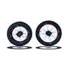 Set Cerchi + Gomme 17/14 Perno ruota 15MM RACING 1 Rosso in Cerchi e Gomme