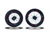 Set Cerchi + Gomme 17/14 Perno ruota 15MM RACING 1 Rosso in Cerchi e Gomme