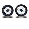 Set Cerchi + Gomme 17/14 Perno ruota 15MM RACING 2 Arancio in Cerchi e Gomme