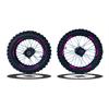 Set Cerchi + Gomme 17/14 Perno ruota 15MM RACING 3 Fucsia in Cerchi e Gomme