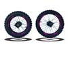 Set Cerchi + Gomme 17/14 Perno ruota 15MM RACING 3 Fuxia in Cerchi e Gomme