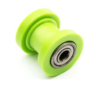 rullo guida catena pitbike 8 verde