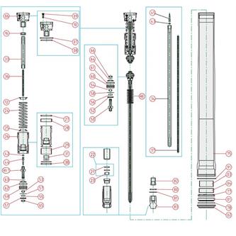 ricambi forcella yamaha yz 250 93 95 o ring regol estens 80