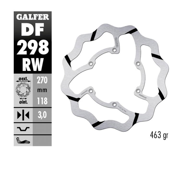 Disco freno Galfer Race Yamaha WR 450 F (2003-2015) anteriore maggiorato