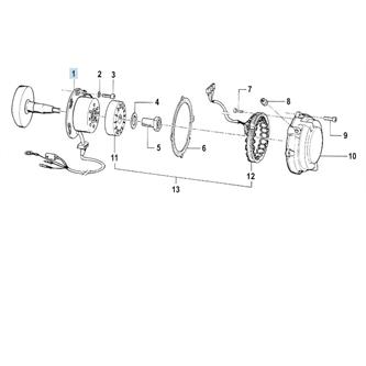 accensione statore rotore tm 125 en 08 10