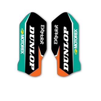 grafiche parasteli ktm orange flakes